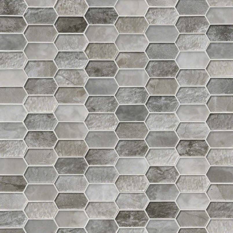 Crystallized Glass Blend 8mm Savoy Picket surface detail