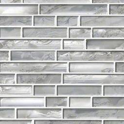 Crystallized Glass Blend 8mm Silver Canvas color swatch