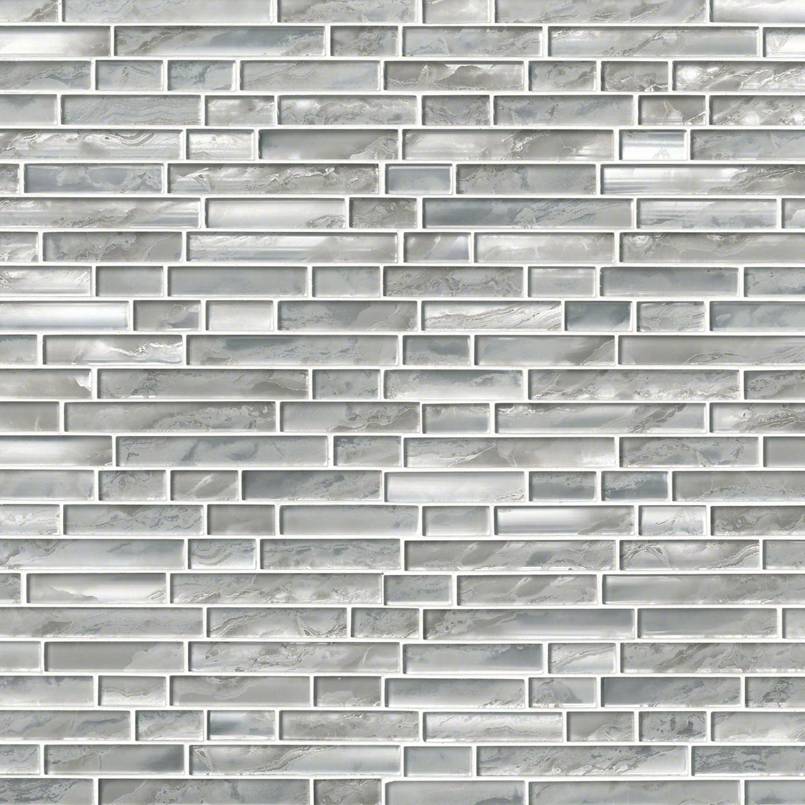 Crystallized Glass Blend 8mm Silver Canvas surface detail — view 2