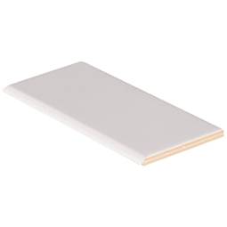Inverted Bevel White Subway Tile color swatch — view 3