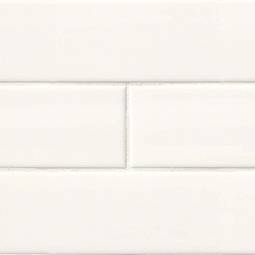 Inverted Bevel White Subway Tile color swatch — view 5