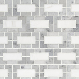 Bianco Dolomite Lynx Polished swatch