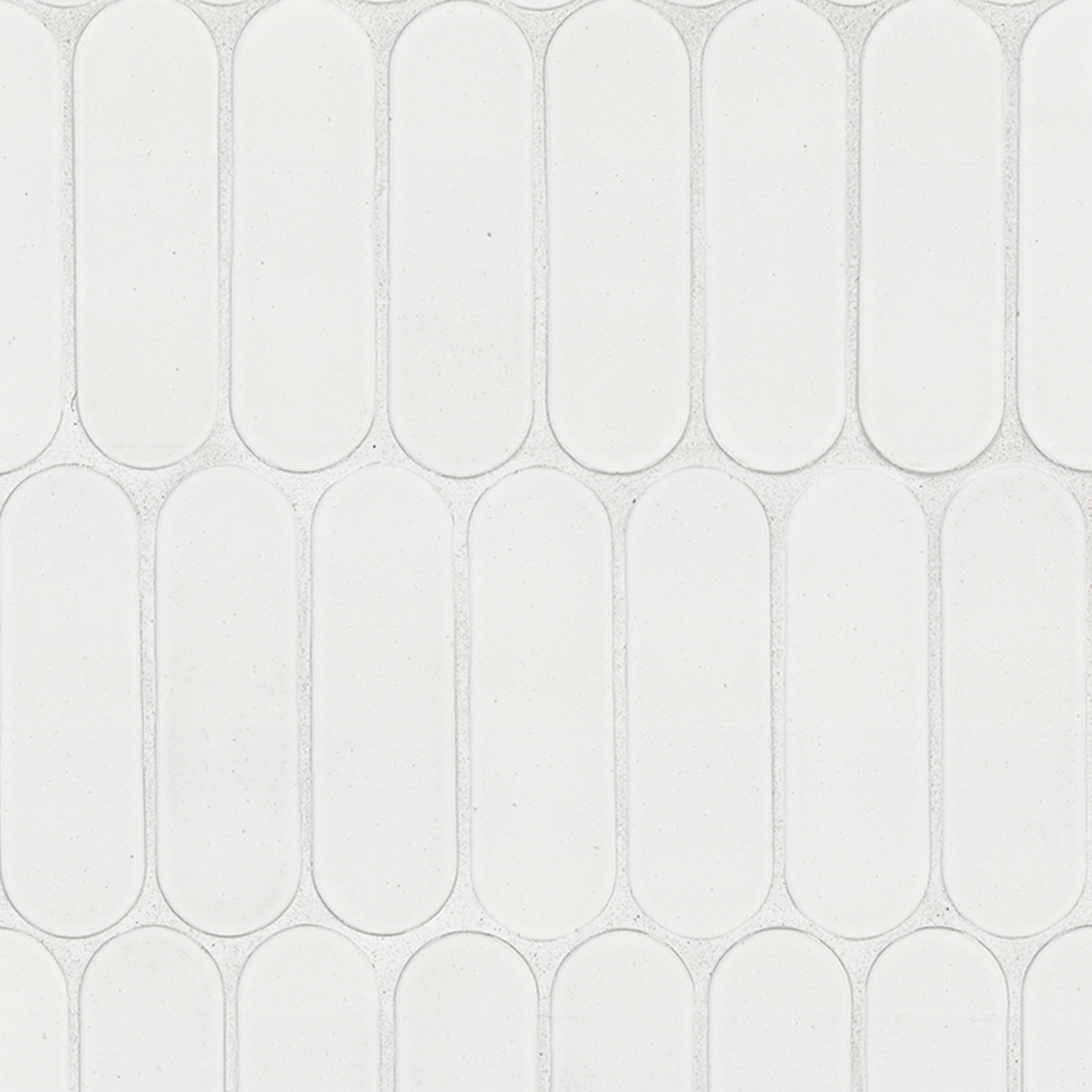 Bianco Glossy Ellipse Tile swatch
