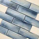 Blue Shimmer 2x6x6mm Subway swatch