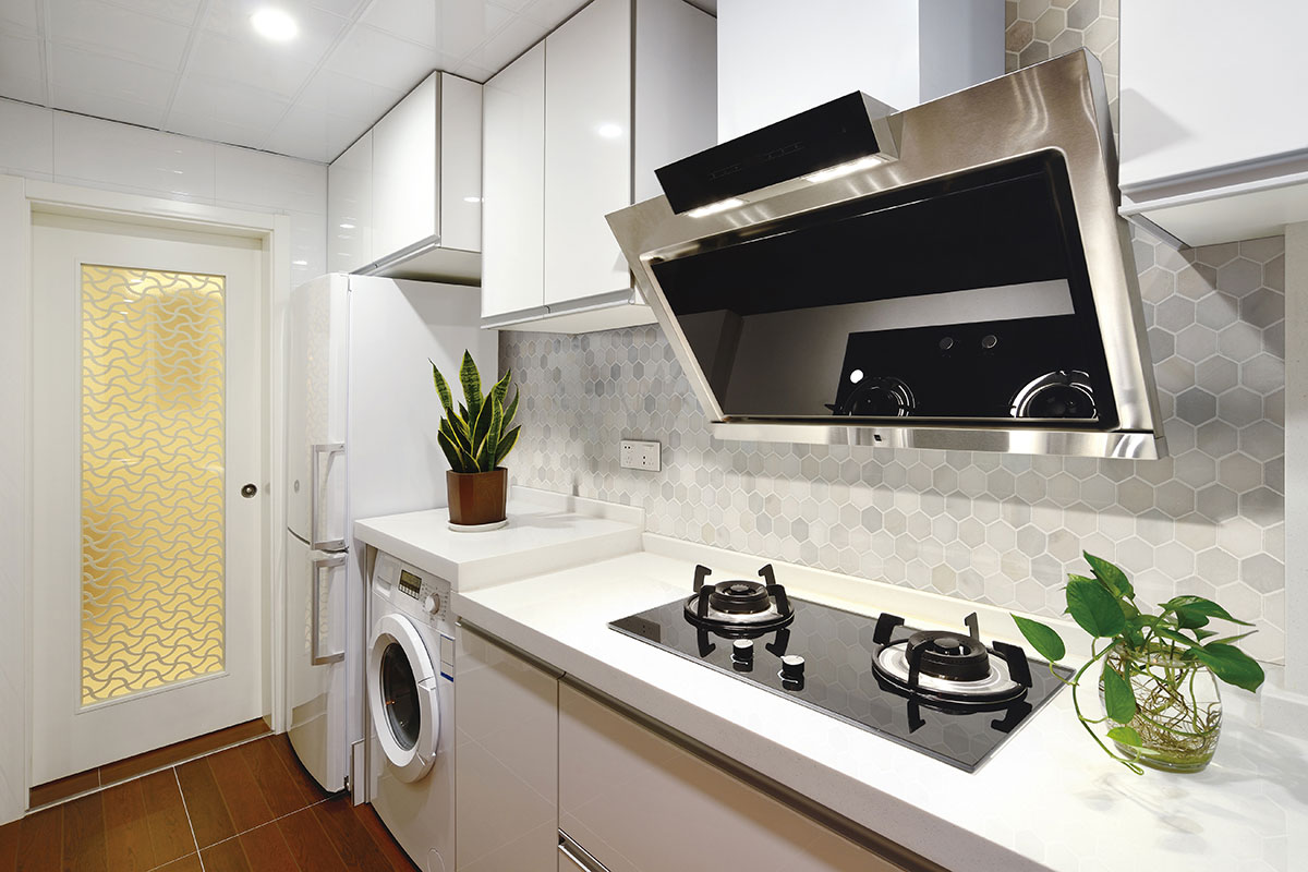 Greecian White 2"Hexagon Polished tile — product photo — view 2