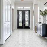 Greecian White 2"Hexagon Polished tile — product photo — view 3