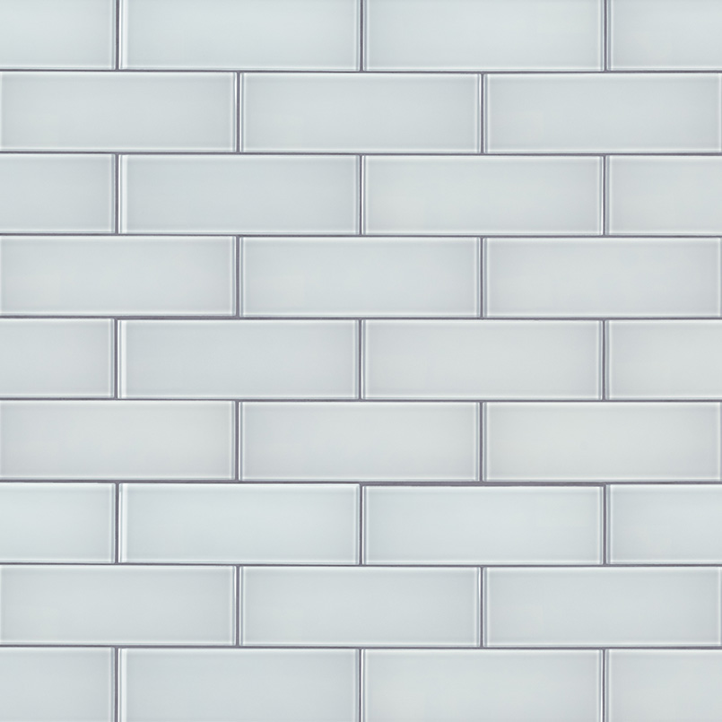 Ice Glass Tile 3x9 surface detail