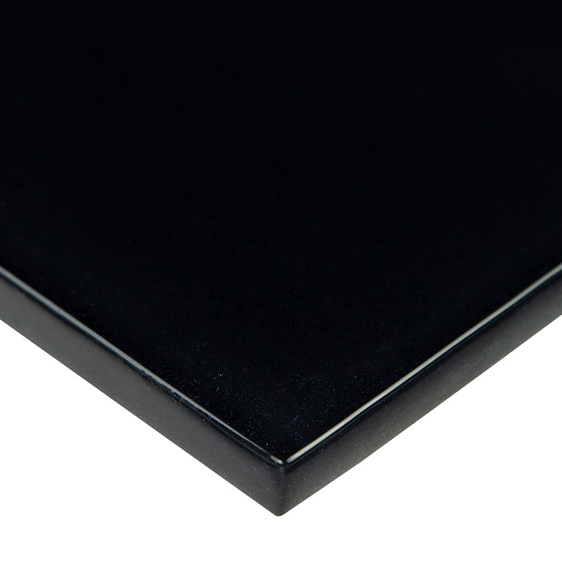 Nero Marquina Glass 3x6x8mm surface detail — view 2