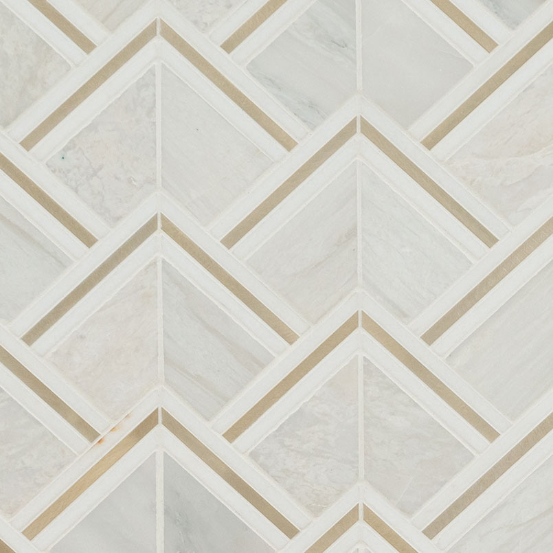 Luxor Kona Gold Pattern tile, full view