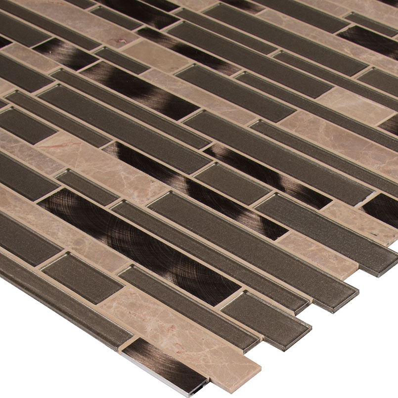 Champagne Toast Interlocking Pattern 4mm surface detail — view 3