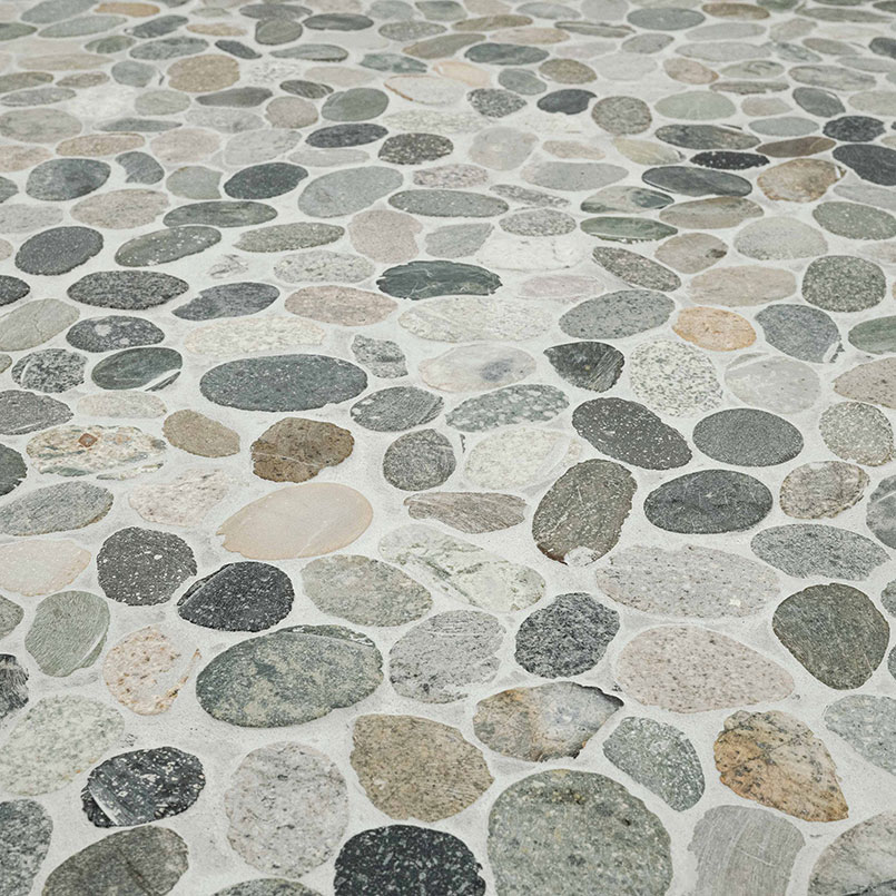 Sliced Rainforest Pebble surface detail — view 3