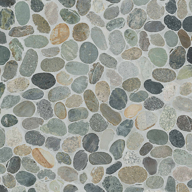 Sliced Rainforest Pebble surface detail — view 4