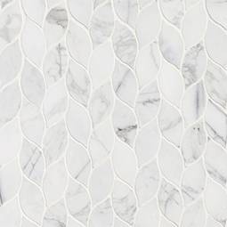 Calacatta Blanco Pattern Polished color swatch