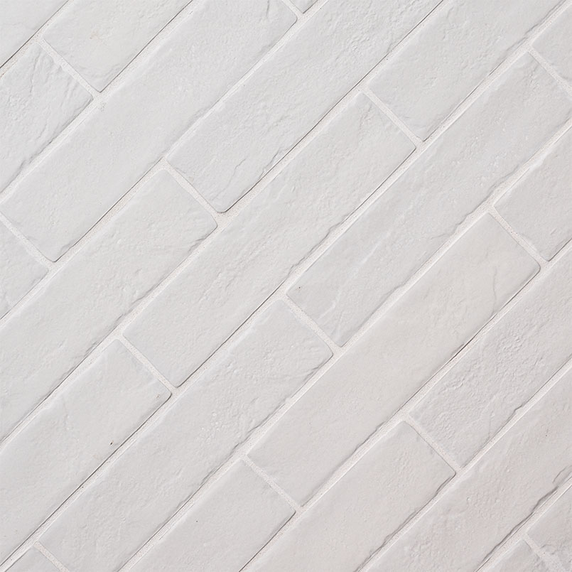 Brickstone White 2x10 surface detail — view 2