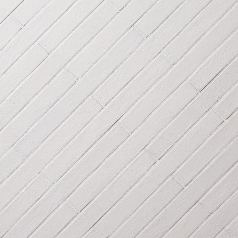 Brickstone White Brick 2x18 surface detail