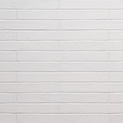 Brickstone White Brick 2x18 color swatch