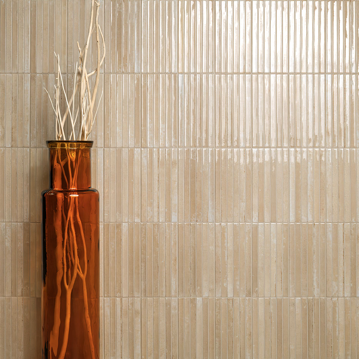 Cappuccino backsplash installed — view 4