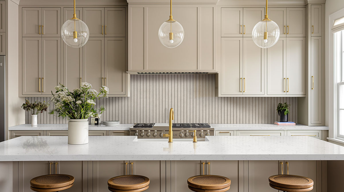 arena backsplash in a kitchen — view 2