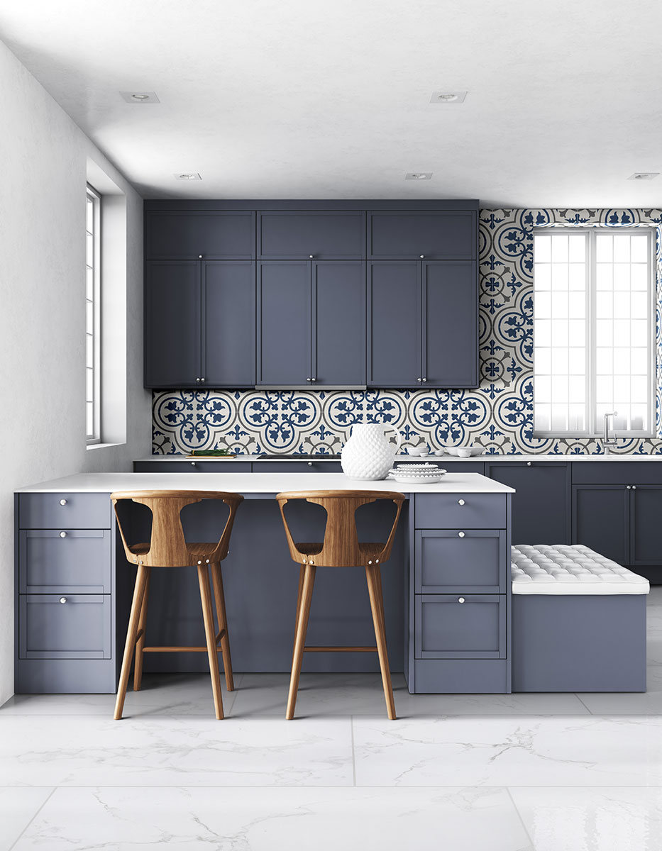 Zanzibar backsplash in a bar — view 4