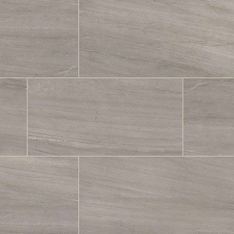 Greige tile, full view