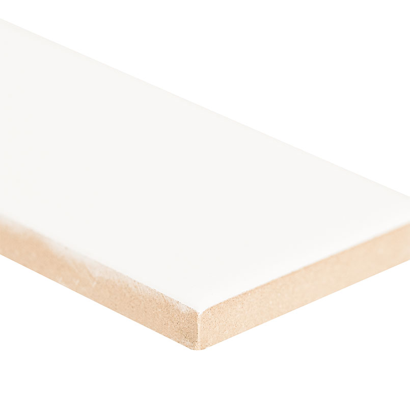White 2x8 Glossy surface detail — view 2