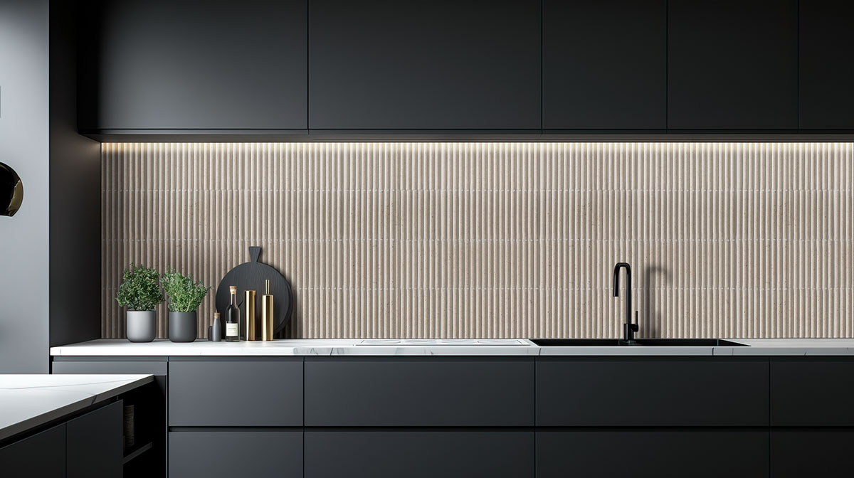 arena backsplash in a kitchen — view 4