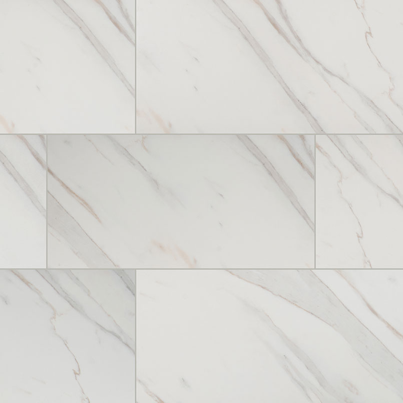Calacatta tile, full view