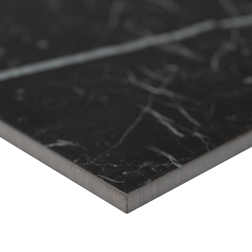 Marquina Noir surface detail — view 2