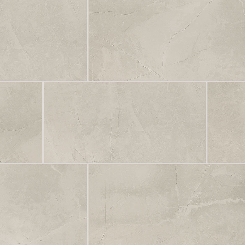 Ivory tile, full view