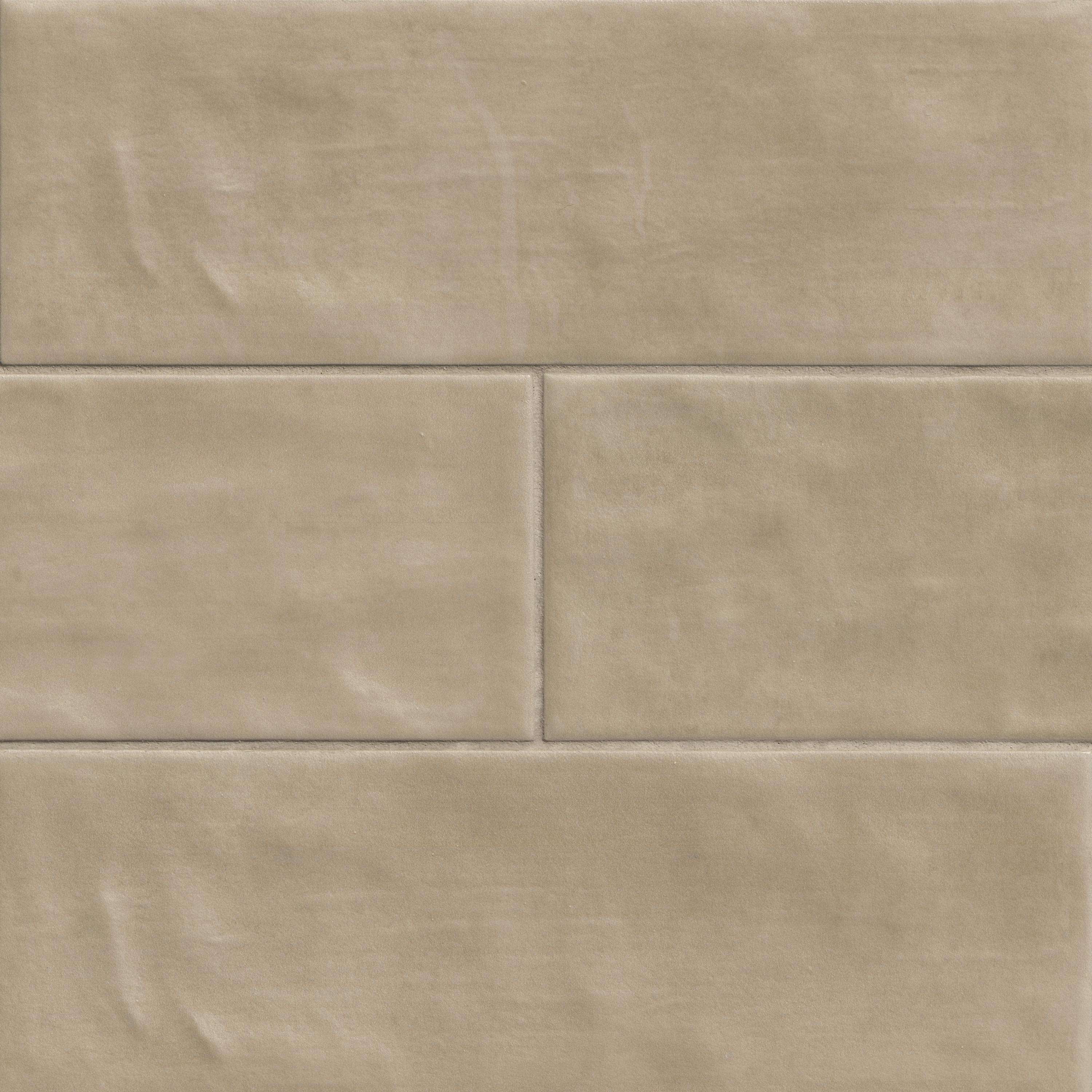 Sierra Umber 4x12 Matte tile, full view