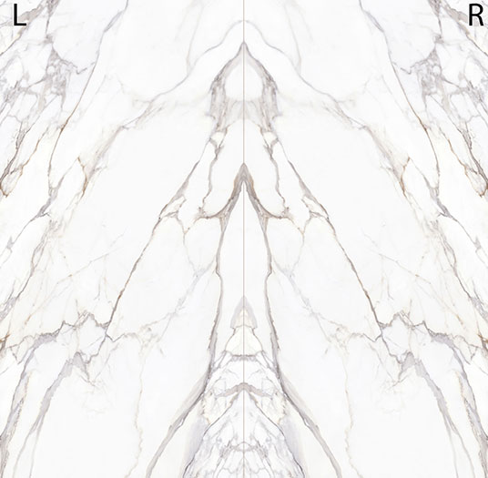 Calacatta Fiorella surface detail
