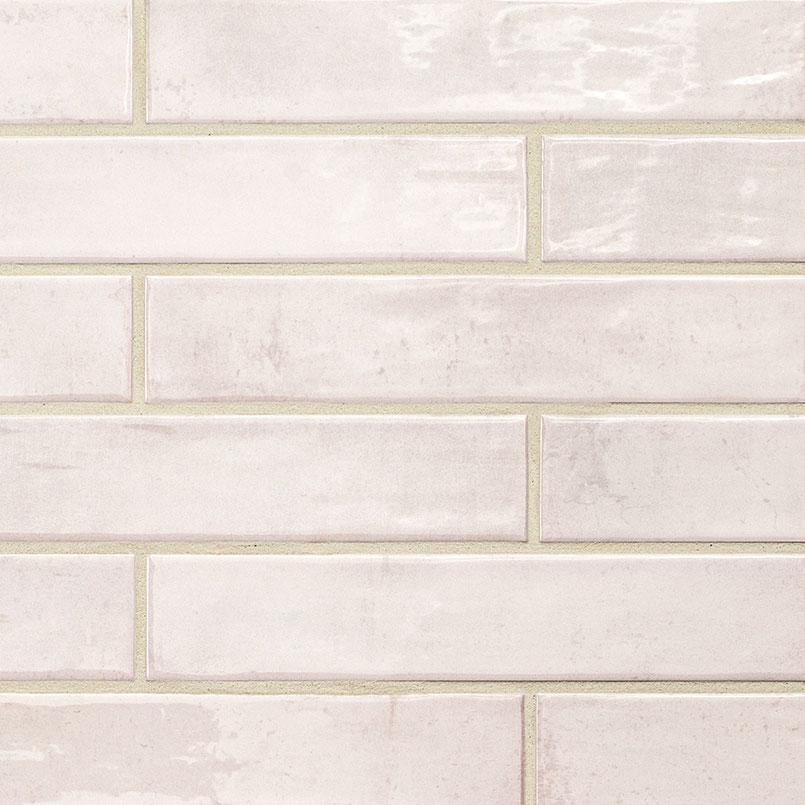 Blush 2x10 tile, full view