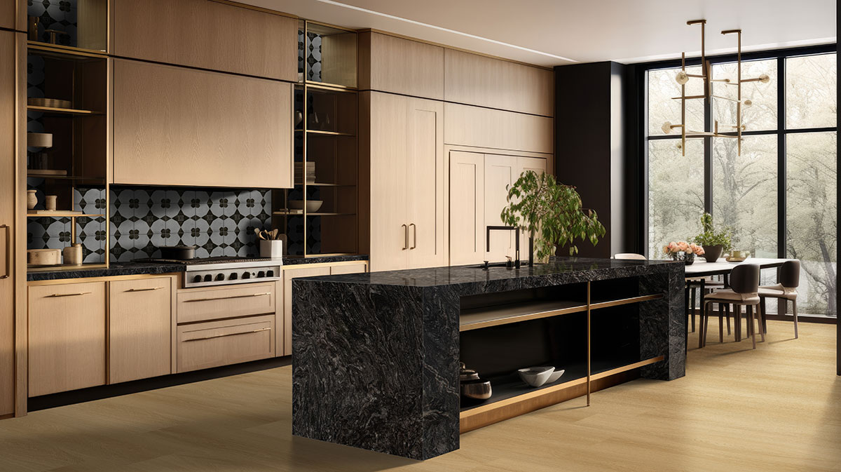 SAKURA backsplash in a kitchen — view 2