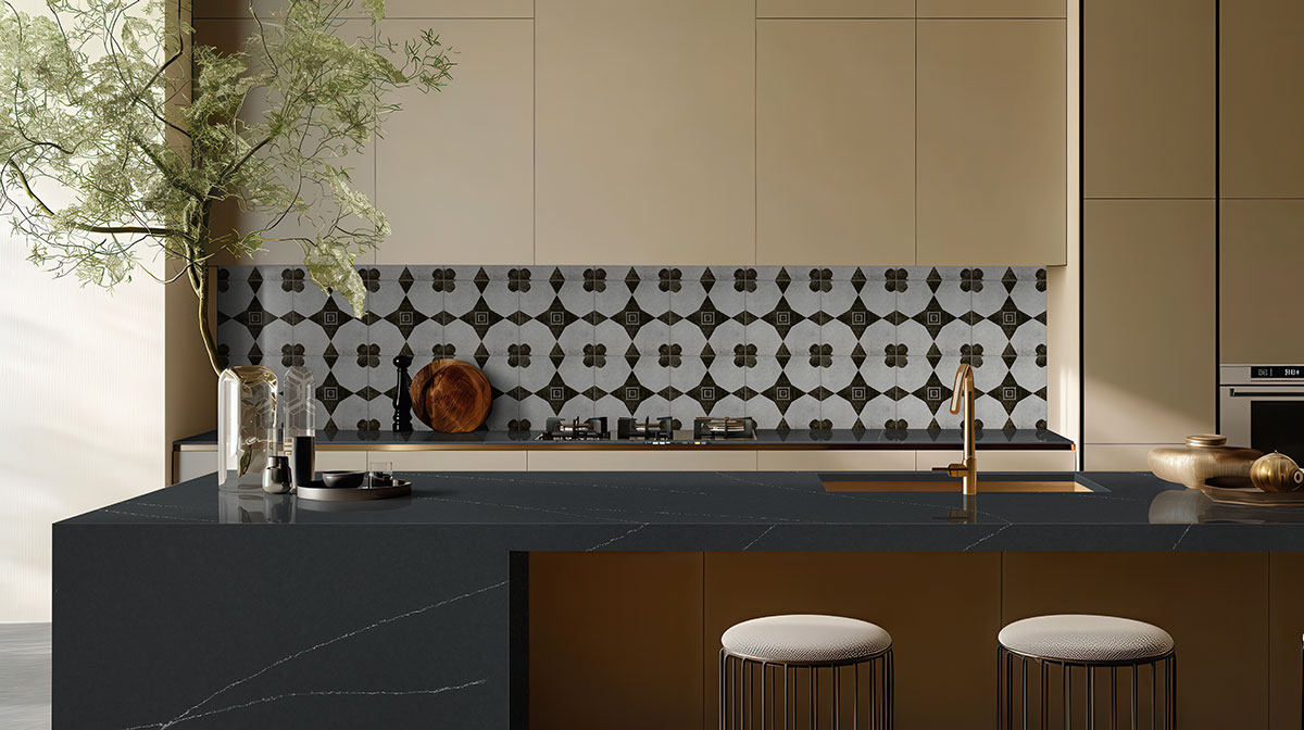 SAKURA backsplash in a kitchen — view 4