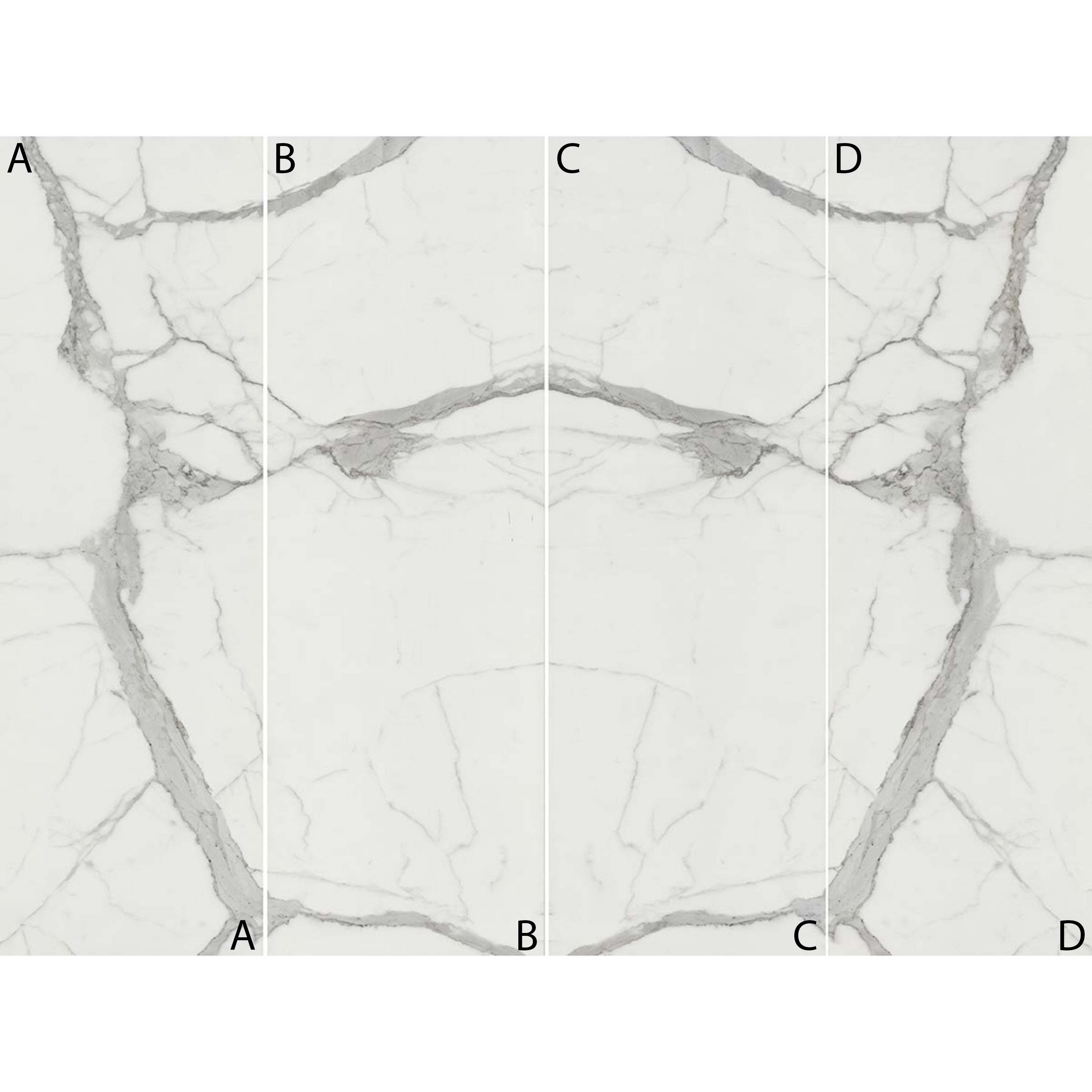 Montblanc Statuario surface detail — view 3