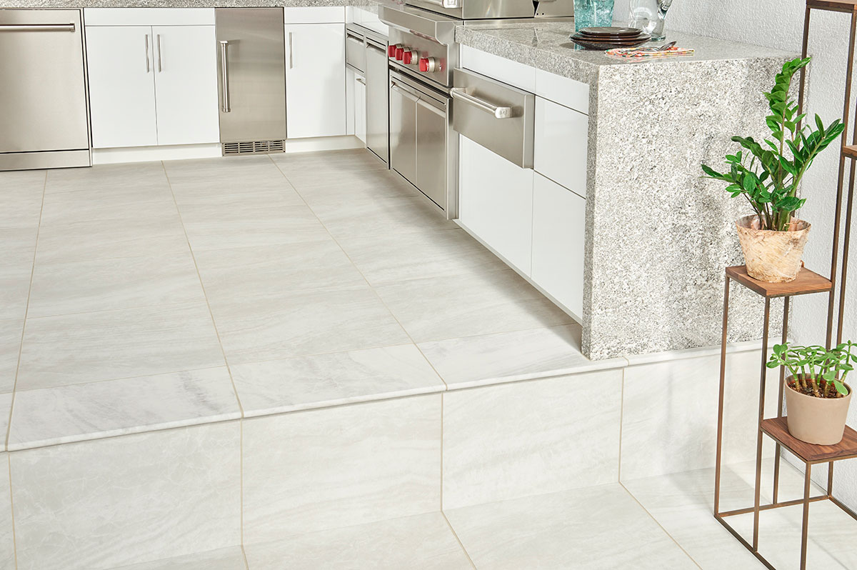 Silver Falls Granite countertop installed