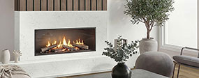 Calacatta Aidana ™ countertop in a living room — view 2