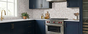 Calacatta Miraggio Duo Honed ® countertop in a kitchen — view 6