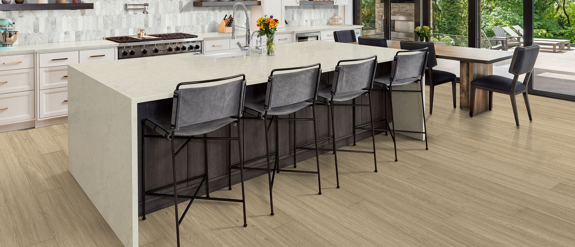 MarfiTaj ™ countertop in a kitchen — view 5