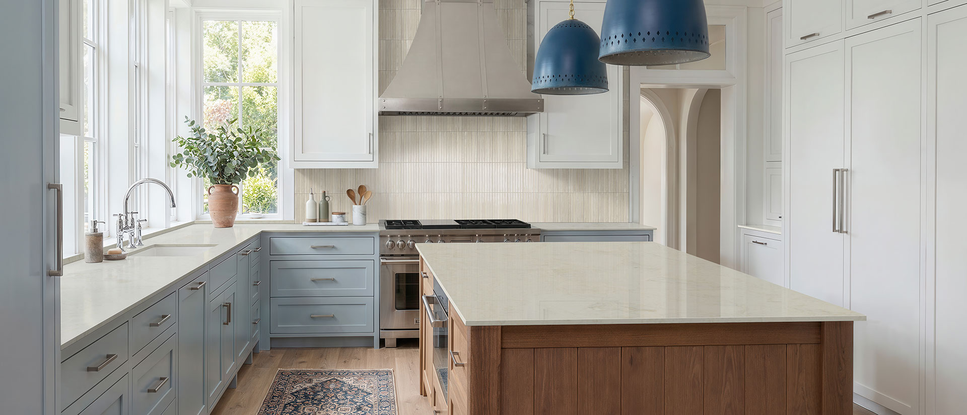 Serataj ™ countertop in a kitchen