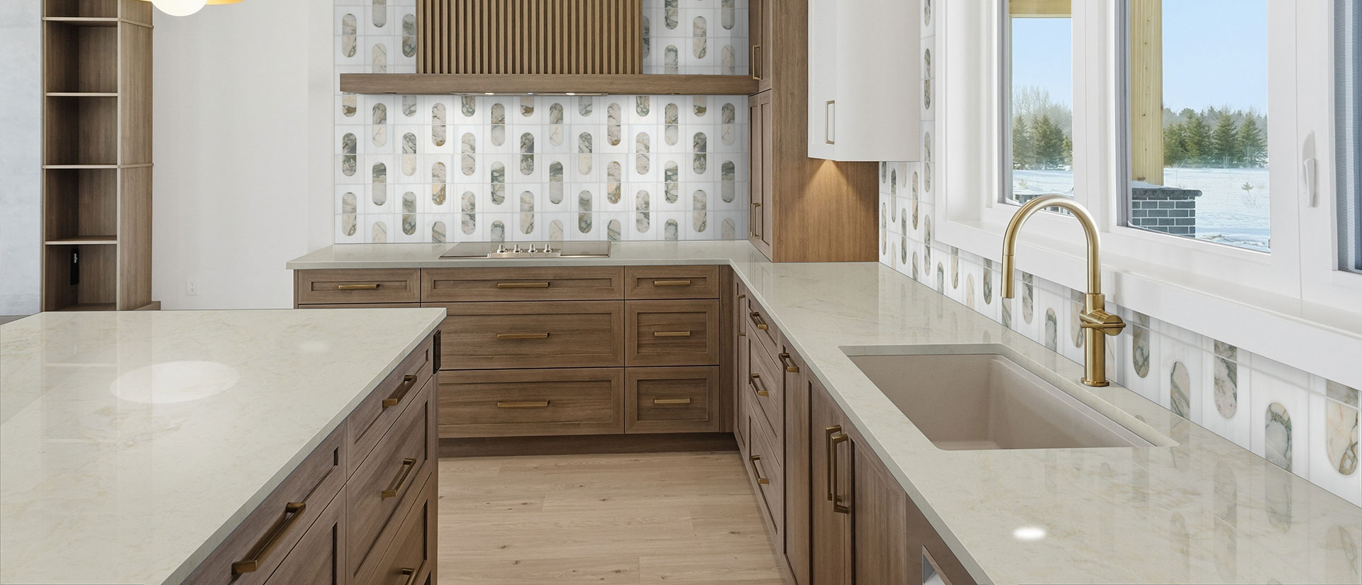 Serataj ™ countertop in a kitchen — view 3