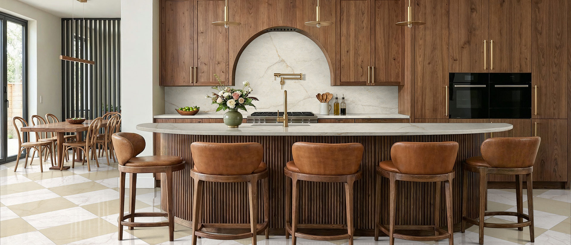 SoliTaj ™ countertop in a kitchen — view 7