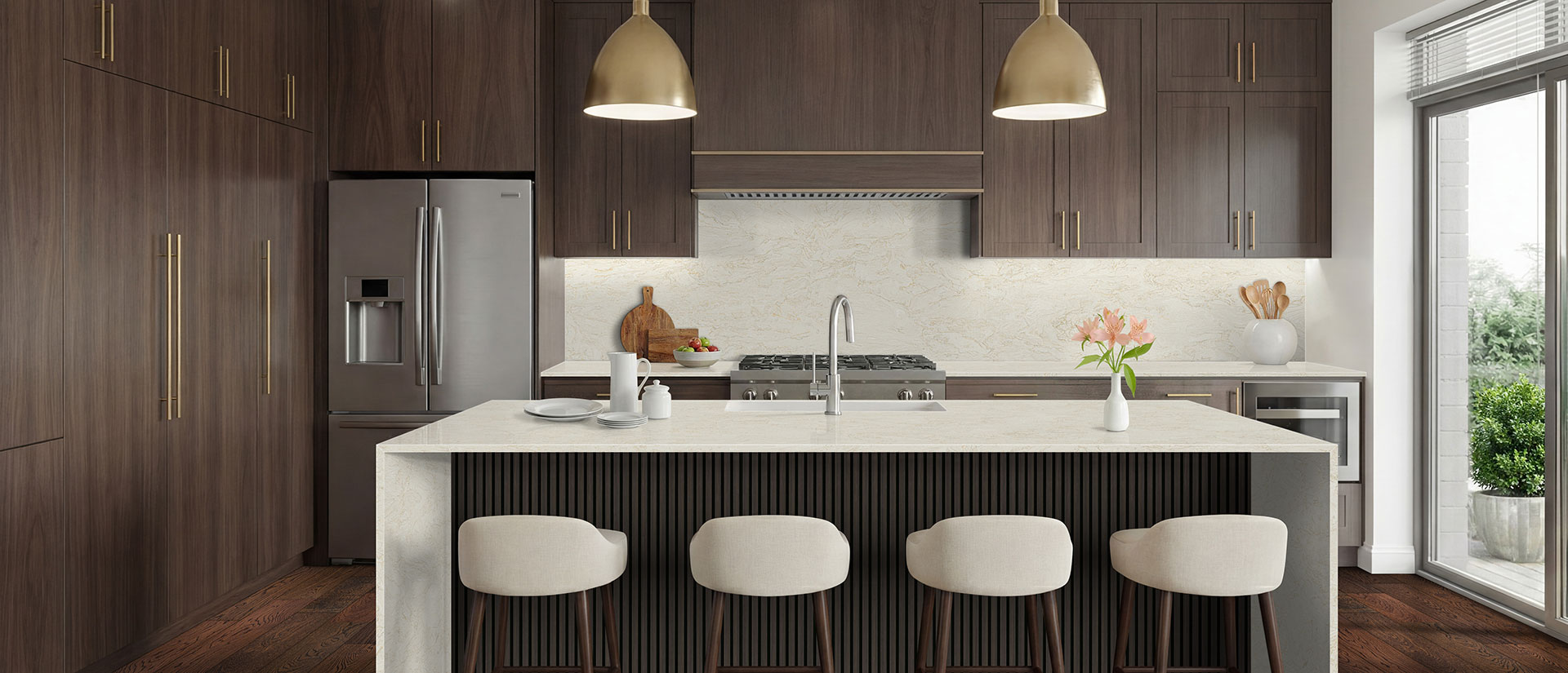 Travataj ™ countertop in a kitchen — view 2