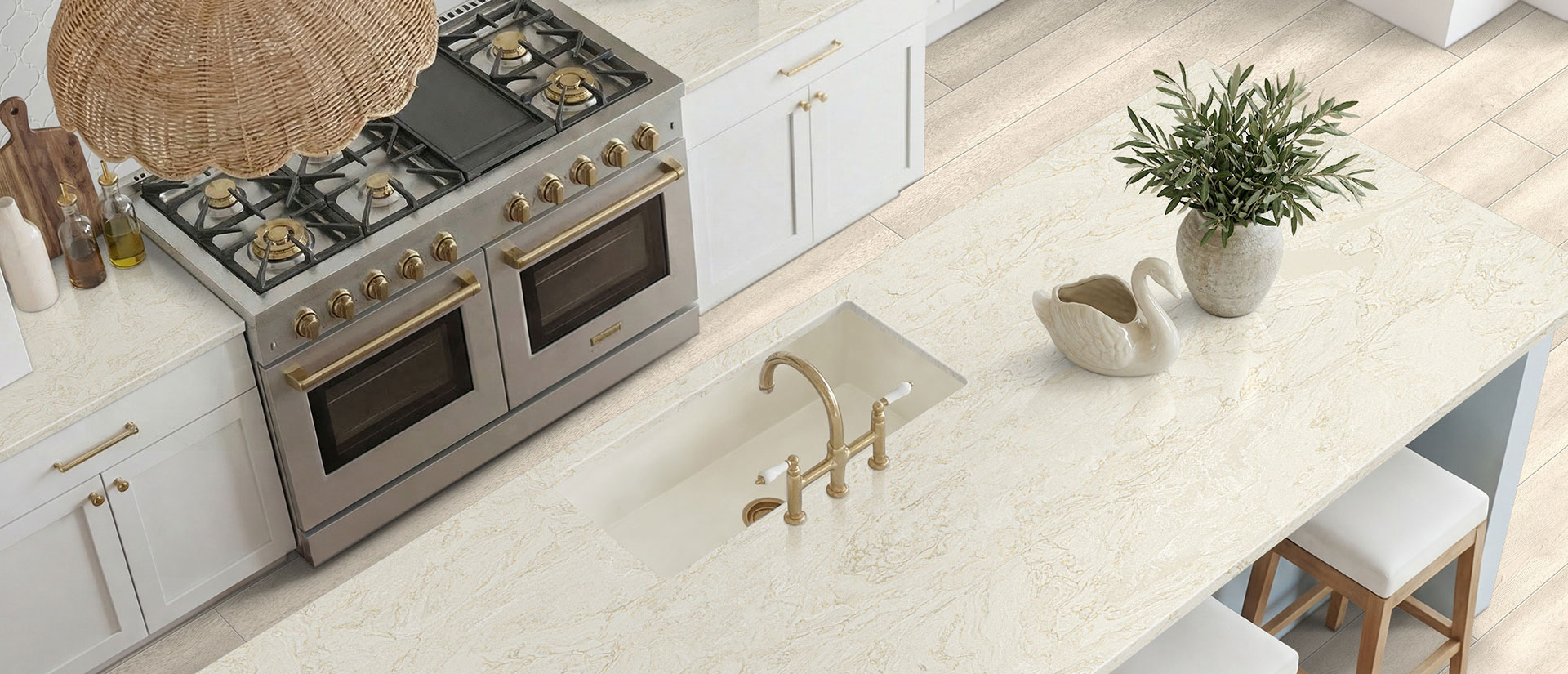 Travataj ™ countertop in a kitchen — view 4
