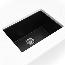 Black Quartz Single Bowl 2418 swatch